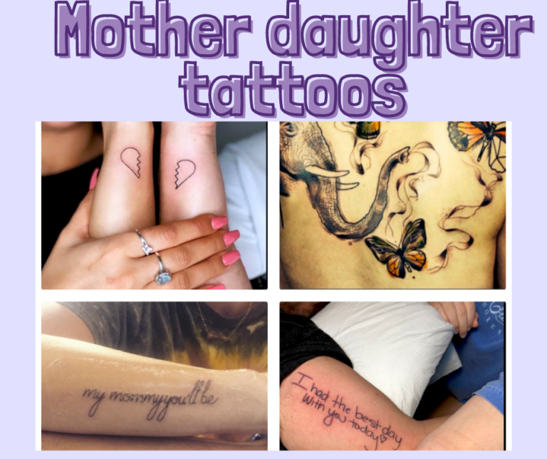 An image illustrating Mother daughter tattoos