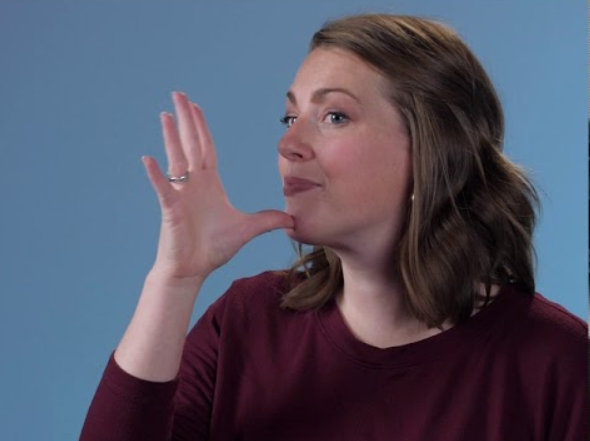 An image of Mother in Sign Language