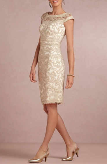 An image of a Sheath mother of the bride dresses